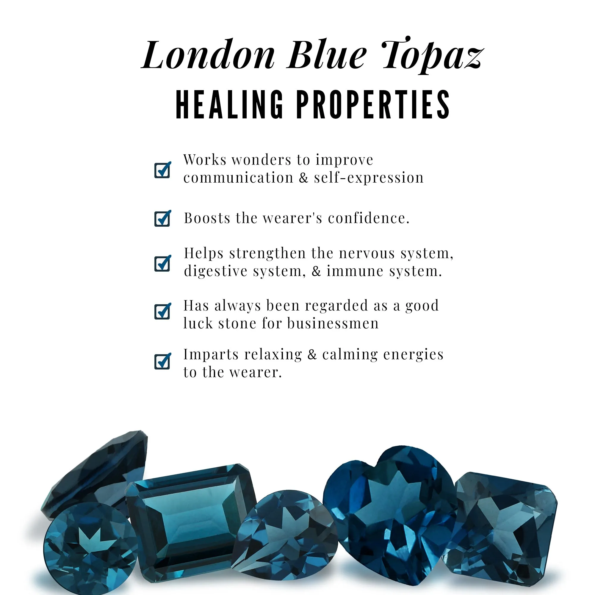 2 CT Cushion Cut London Blue Topaz Two Tone Ring