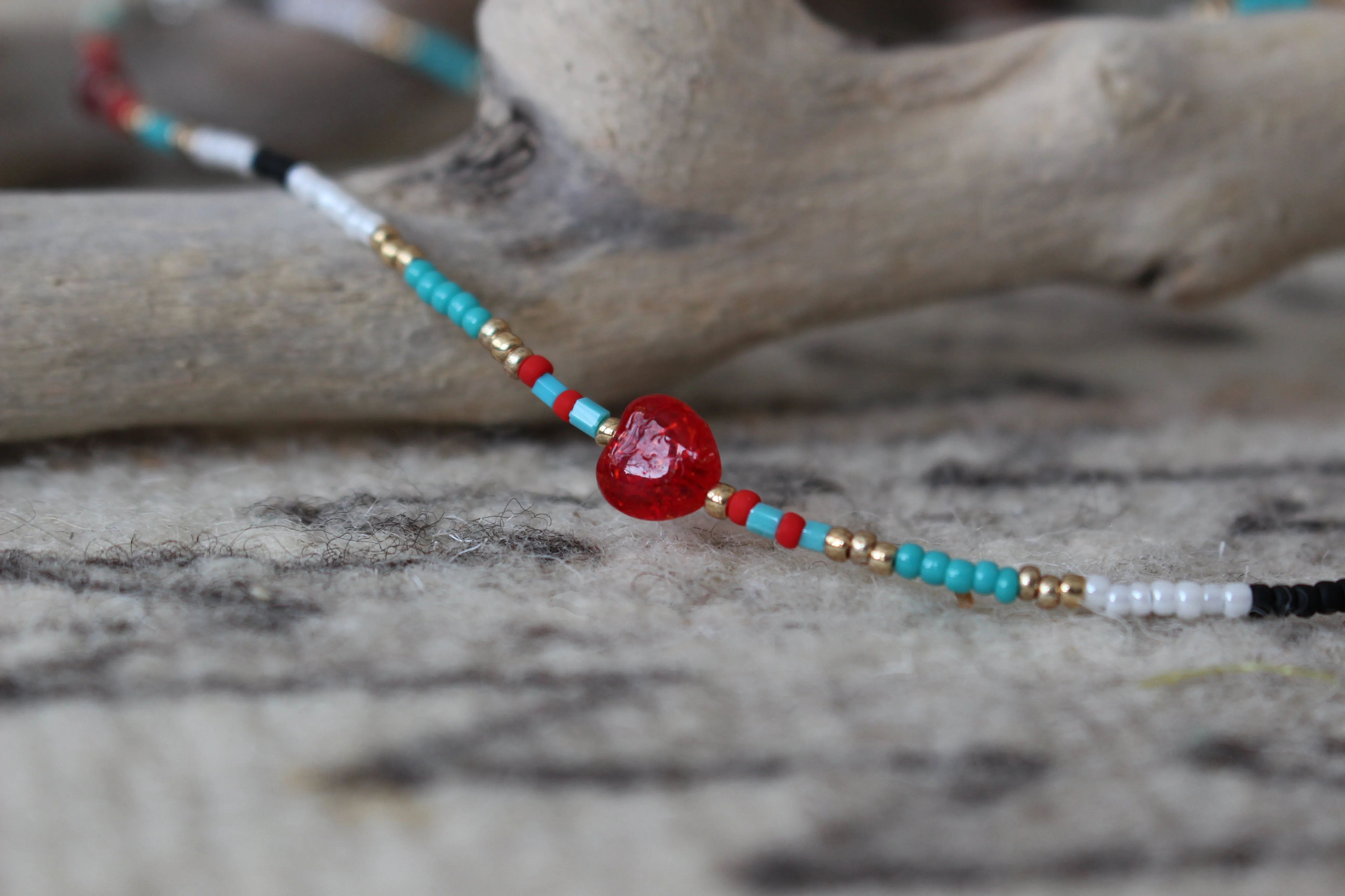 Be Mine Beaded Necklace