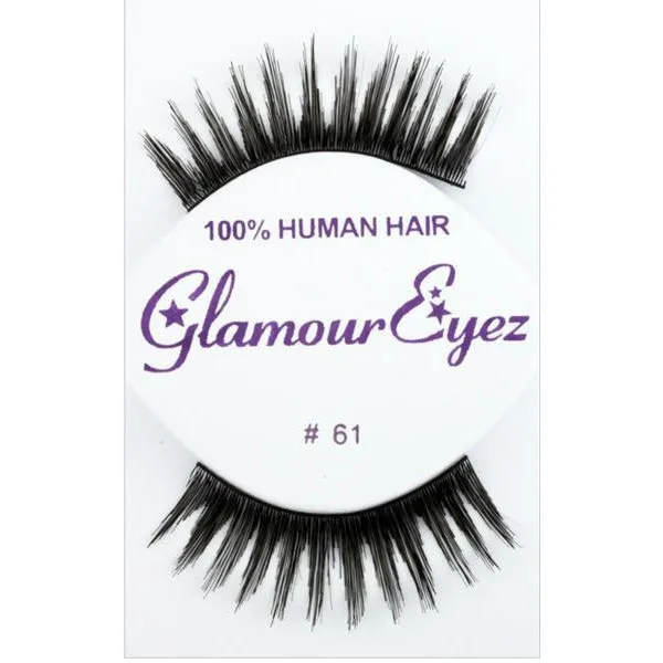 Black Thick Glamorous Lashes - #61