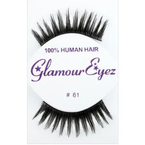Black Thick Glamorous Lashes - #61