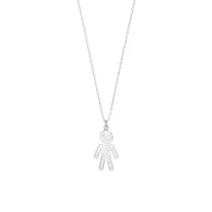 Boy Pendant Necklace
