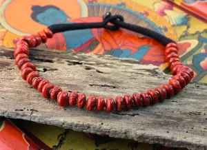 Cheppu Tibetan Coral Necklace