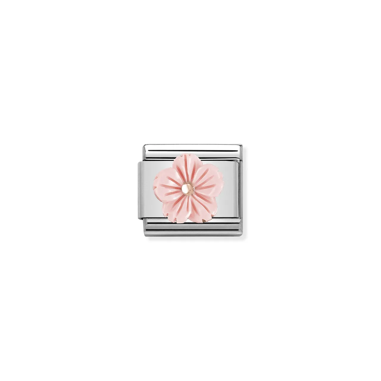Composable Classic Link 430510/03 Flower in Rose Coral