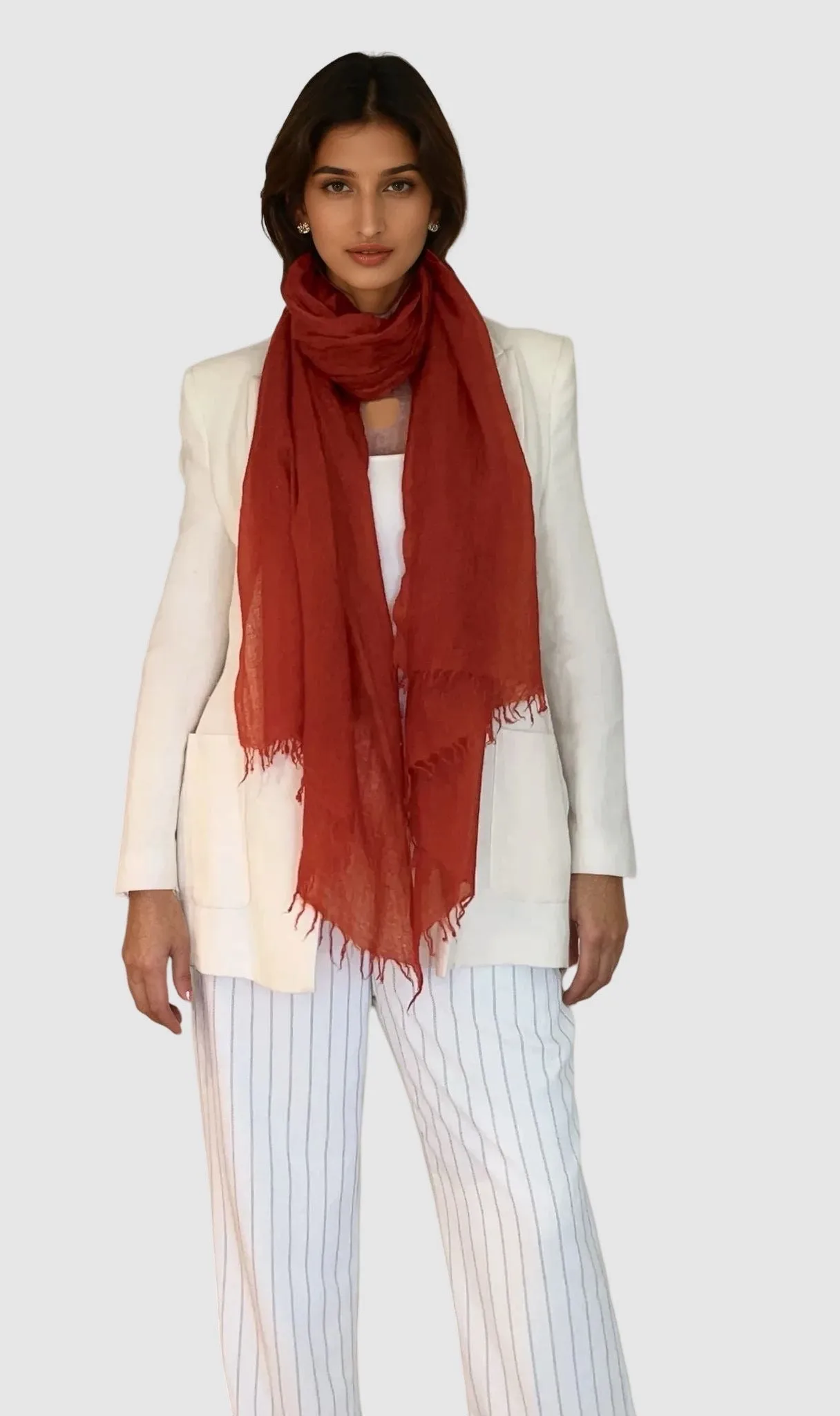 Copper Cashmere Scarf