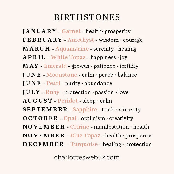 February Birthstone Charm Necklace - Amethyst