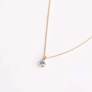 Golden Tiny Aquamarine