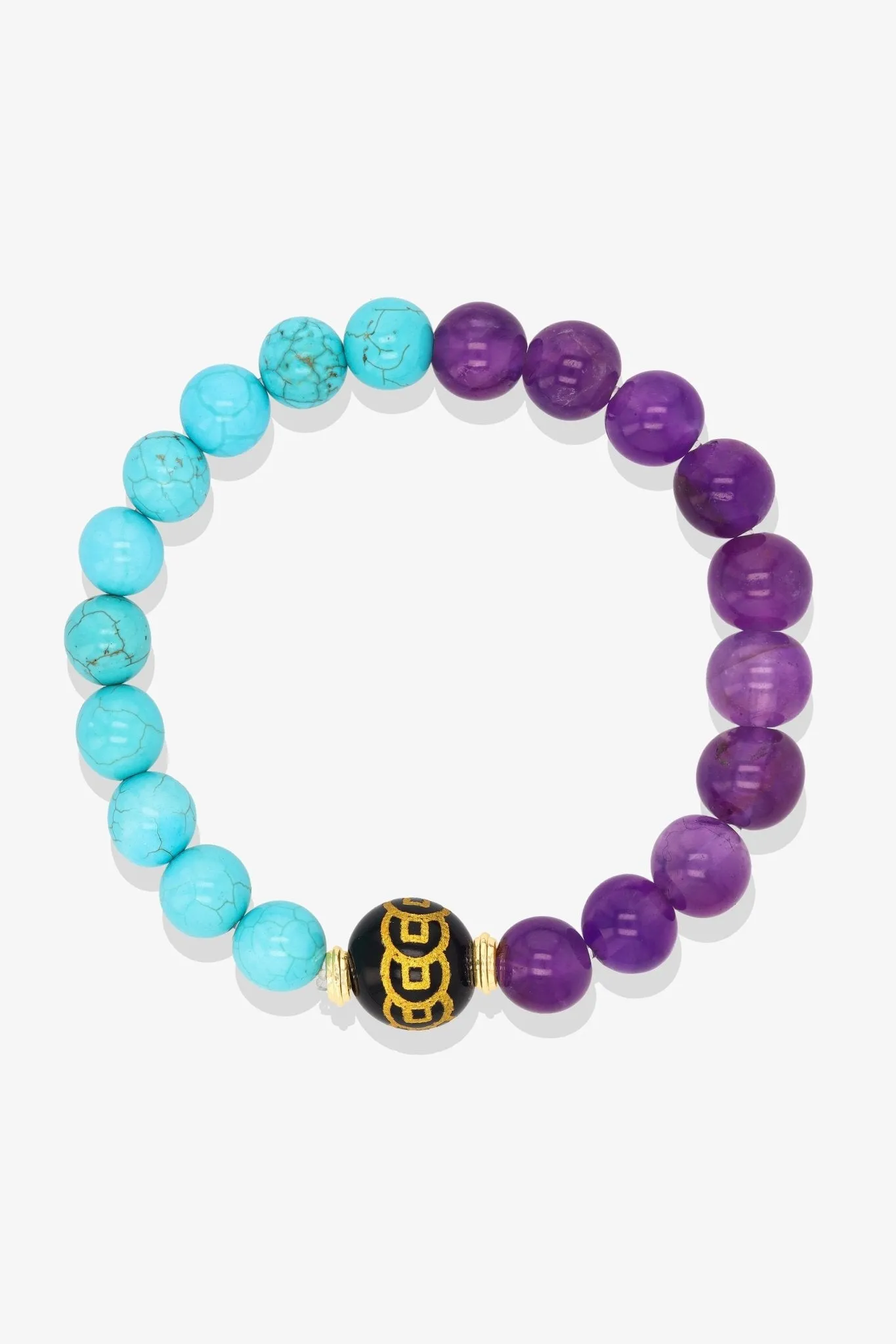Green Garnet and Citrine Money Coin Bracelet - Attract Abundance