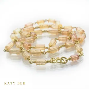 Imperial Topaz Chain Necklace