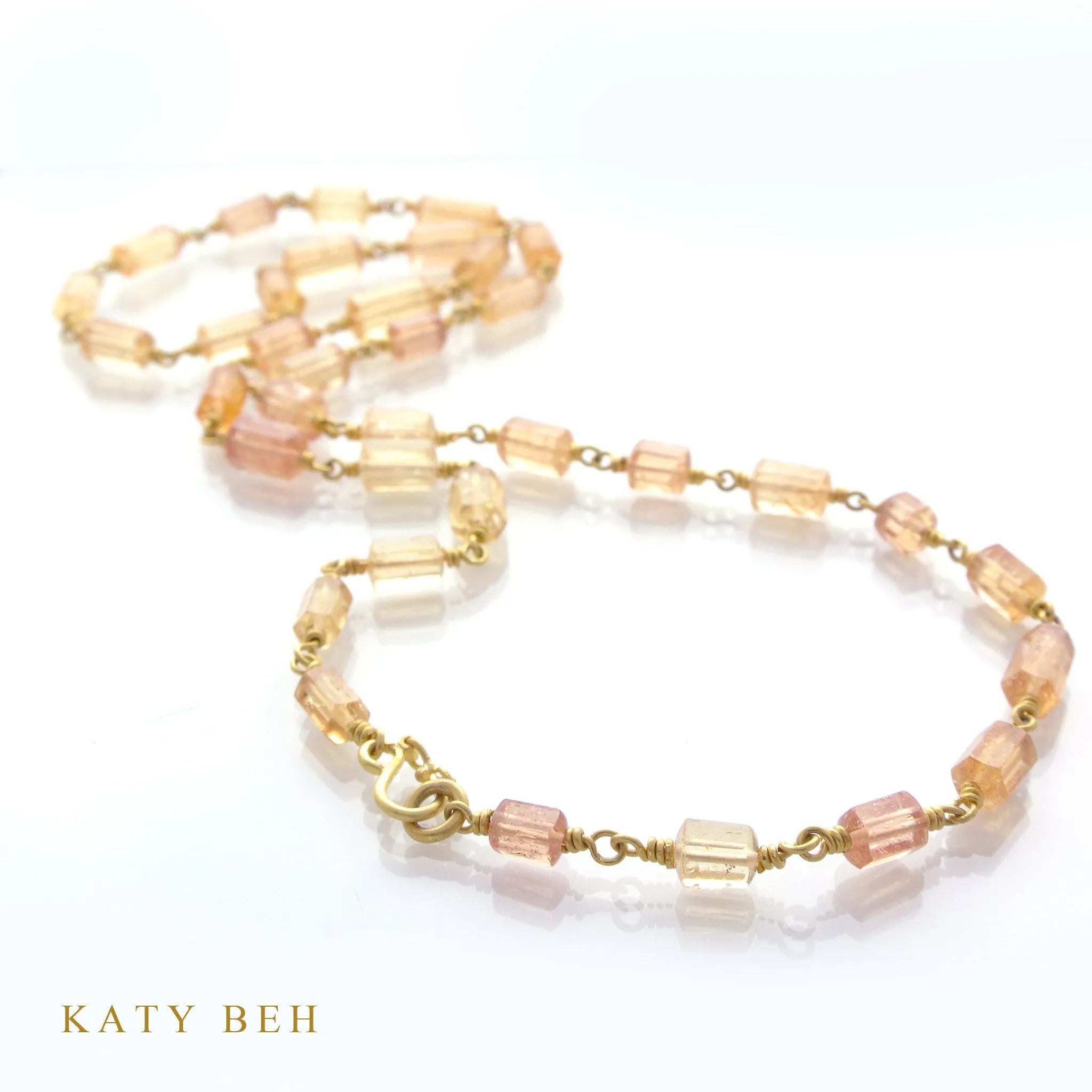 Imperial Topaz Chain Necklace