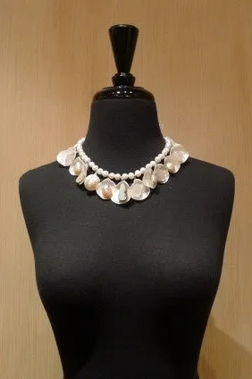 Lauren Adams Diva Necklace of Shells, Opals, Pearls, Rose Quartz, and Amethyst