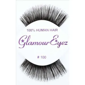 Long Human Hair Lashes - #100