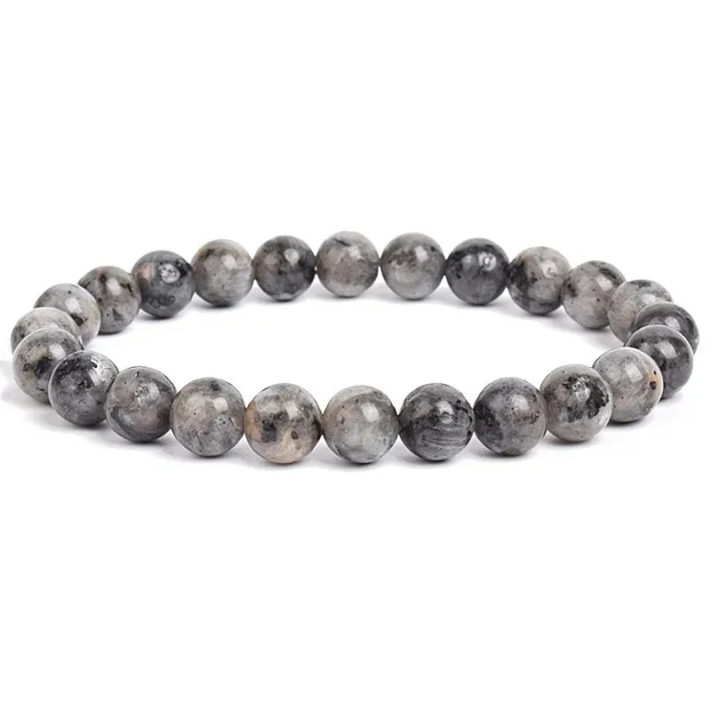 Natural Stone Beads Amethysts Crystal Quartz  Bracelets