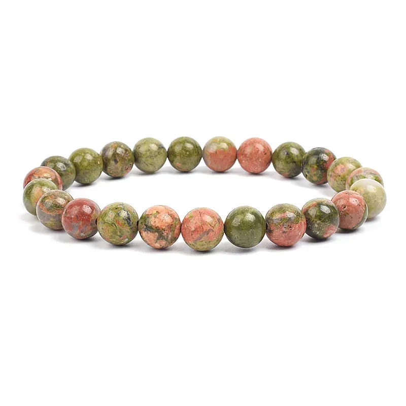 Natural Stone Beads Amethysts Crystal Quartz  Bracelets
