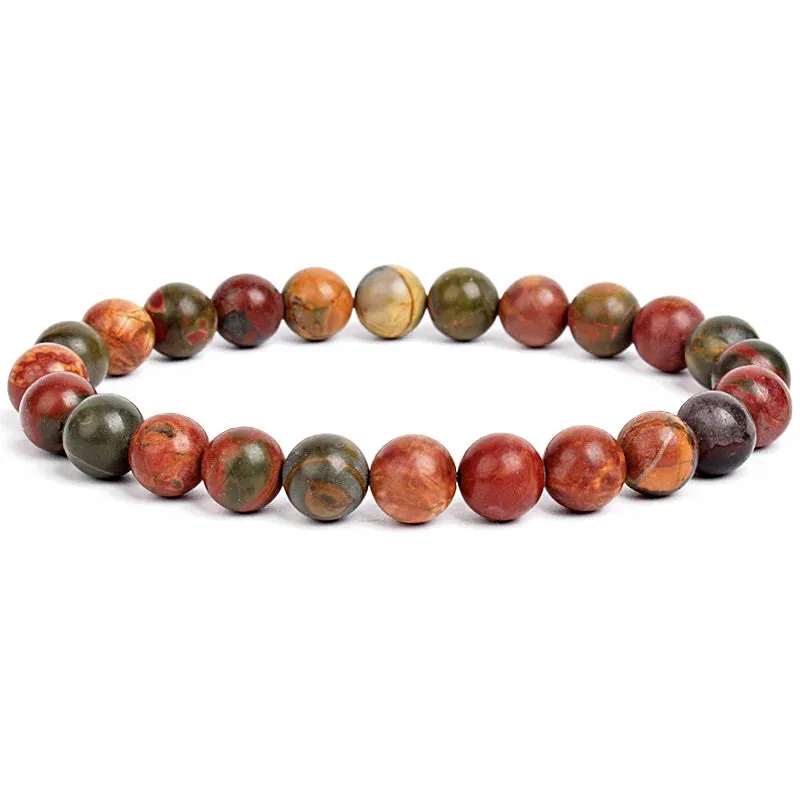 Natural Stone Beads Amethysts Crystal Quartz  Bracelets