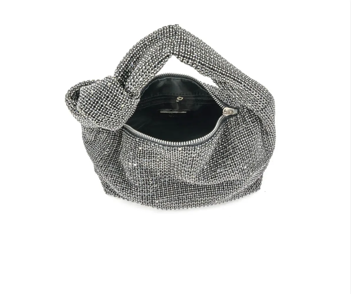 She's Glamorous Rhinestone Handbag