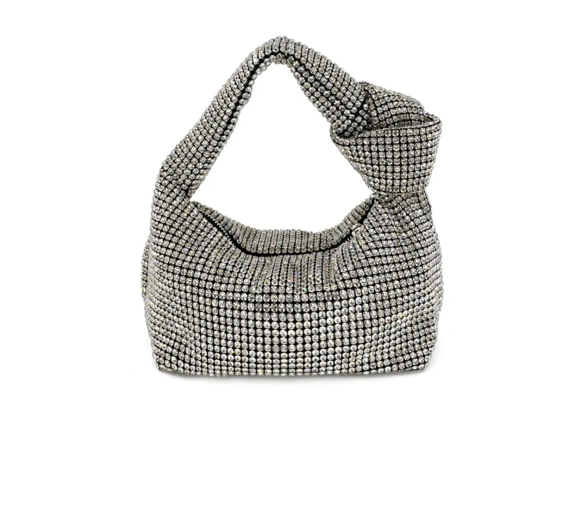 She's Glamorous Rhinestone Handbag