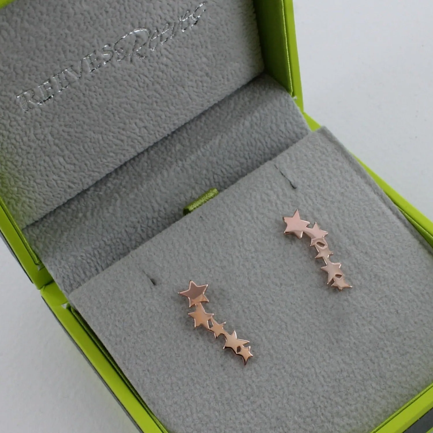 Shooting Star Sterling Silver Stud Earring
