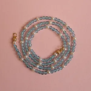Topaz Pearl Necklace